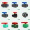 Customized Ppr Plastic Ball Valve With Plastic Ball And Brass Ball High Flow Full Sizes