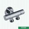 G1/2&quot; Thread Wall Mounted Chrome Plated Brass Angle Valve