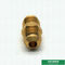 45 Degrees Brass Angle Flare Fitting Equal Threaded Union Coupling Pipe Fittings For Gas Use